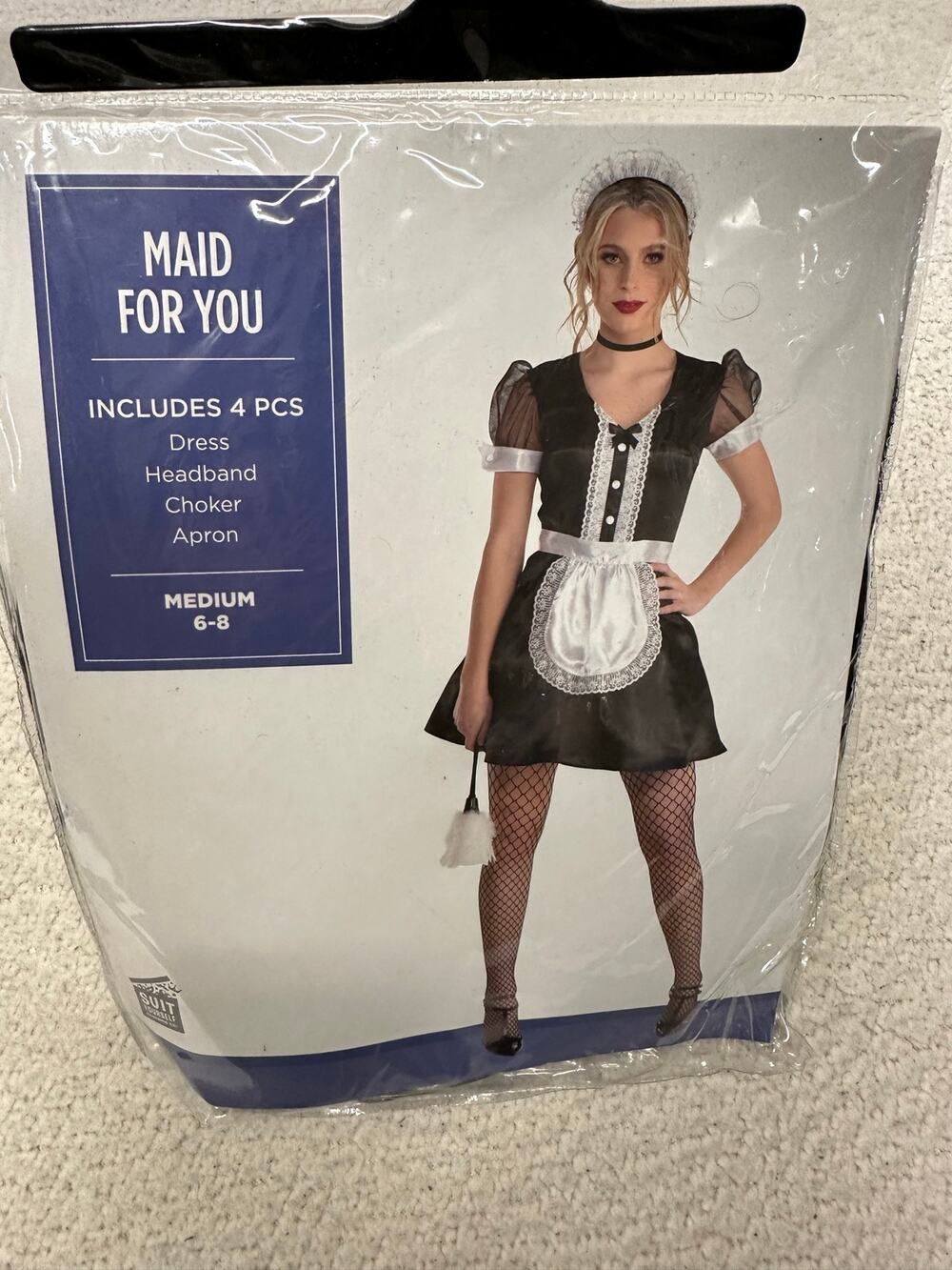 Womens Maid For You Costume Medium